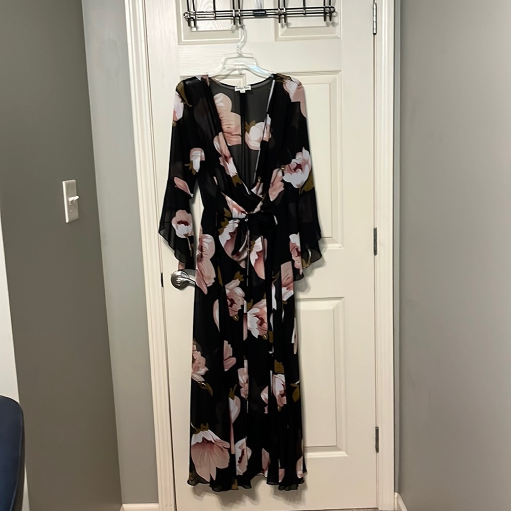 Indigo rose maxi dress size 1x